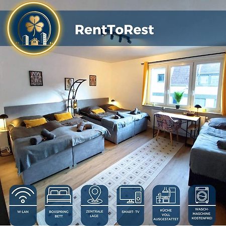 شقة Rtr Essen - Fuer Bis Zu 8 Personen - Voll Ausgestattet - Zentral Limbecker Platz - Messe - Uniklinikum - Smart Tv - Modern المظهر الخارجي الصورة